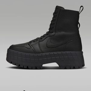 Jordan Black Combat & Moto Boots
